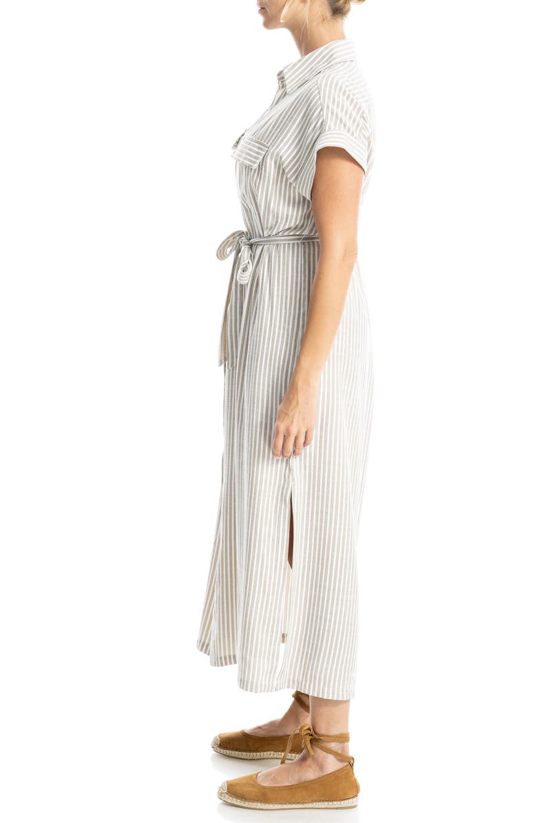 MAX STUDIO Stripe Shirtdress, Alternate, color,