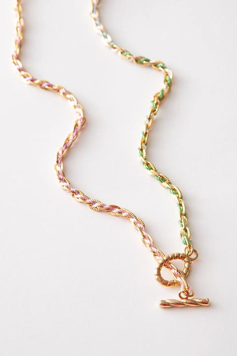 Braided Gradient Necklace