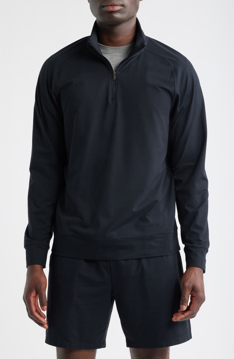 Zella Live In Performance Quarter Zip Pullover, Main, color,