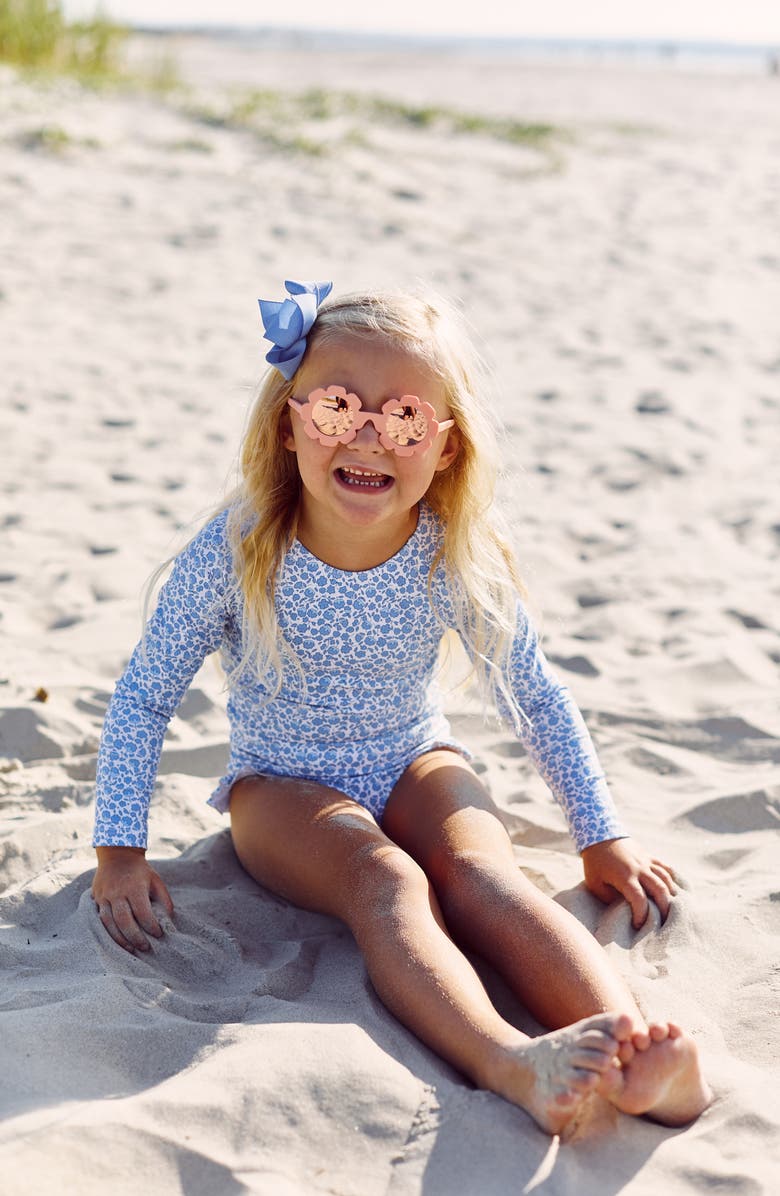 Babiators 33mm Polarized Flower Sunglasses, Alternate, color,