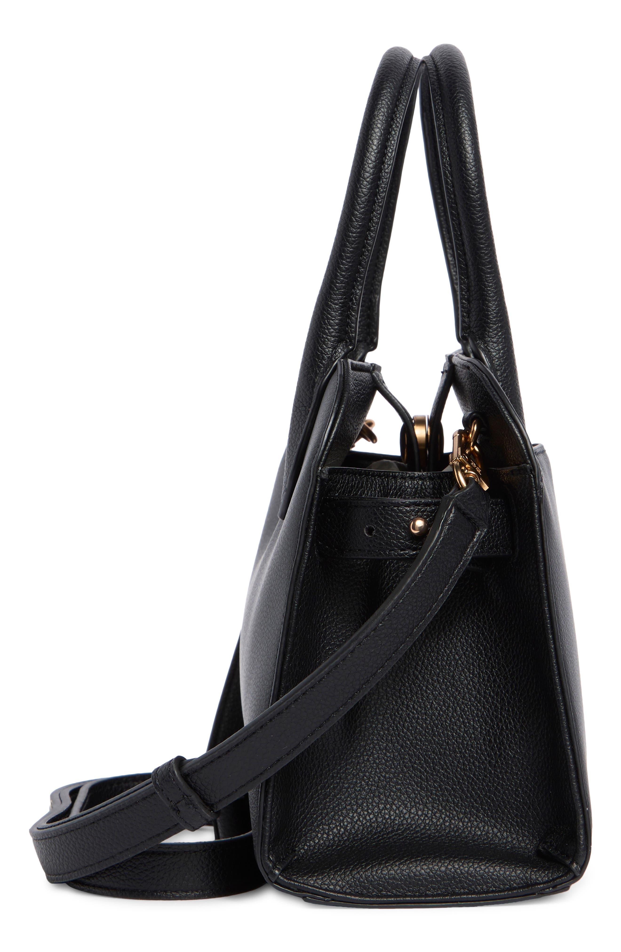 Sam Edelman Miranda Small Satchel, Alternate, color, Black