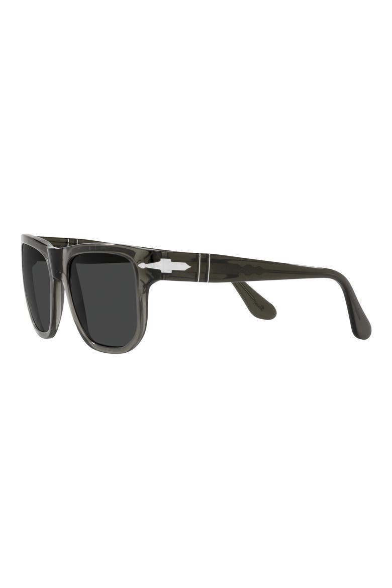 55mm Polarized Square Sunglasses, Alternate, color, GREY