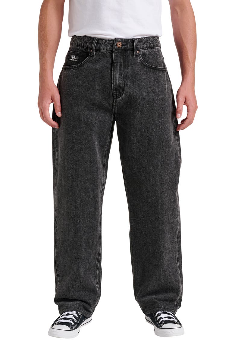 Baggy Jeans, Alternate, color, BLACK WASH