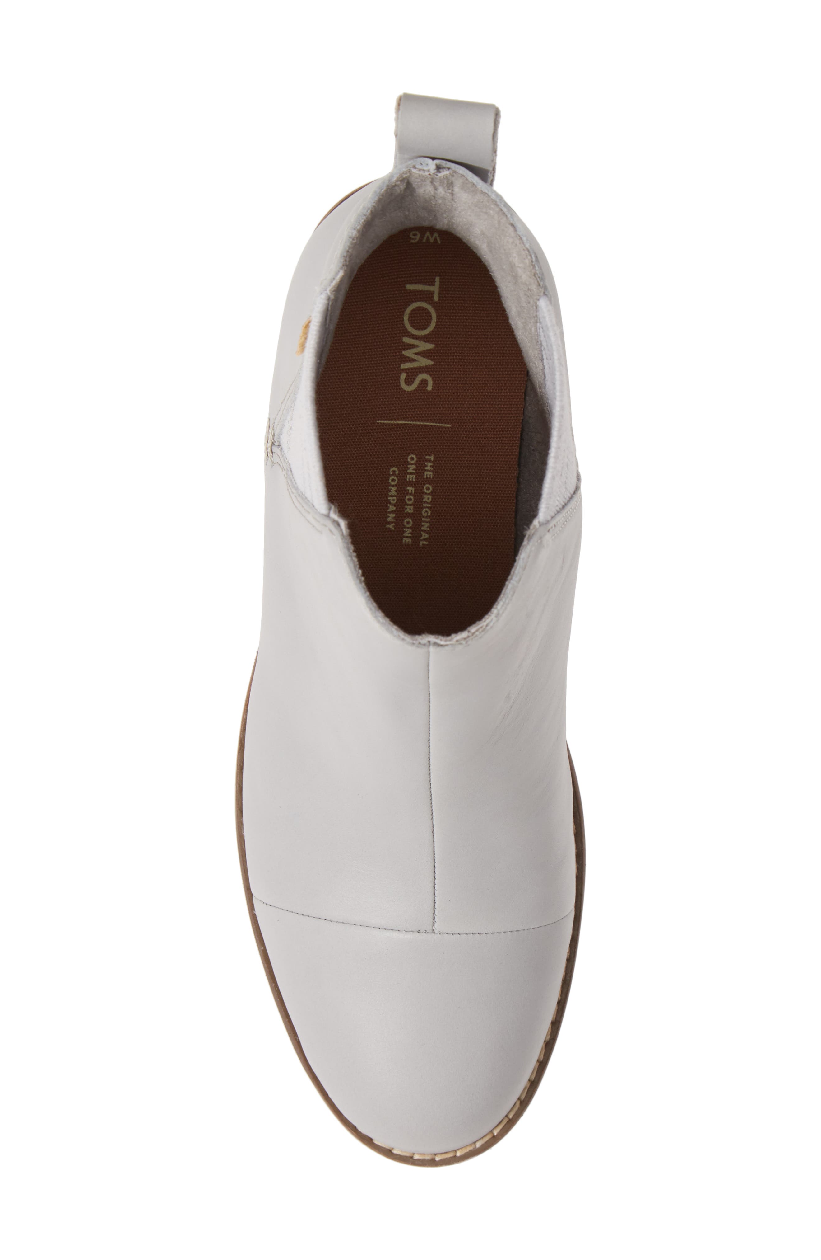 Esme Bootie, Alternate, color, GLACIER GREY LEATHER