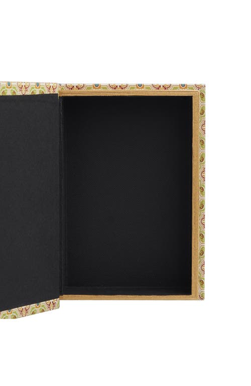 Sonoma Sage Home Set Of 3 Faux Book Boxes In Multi Colored