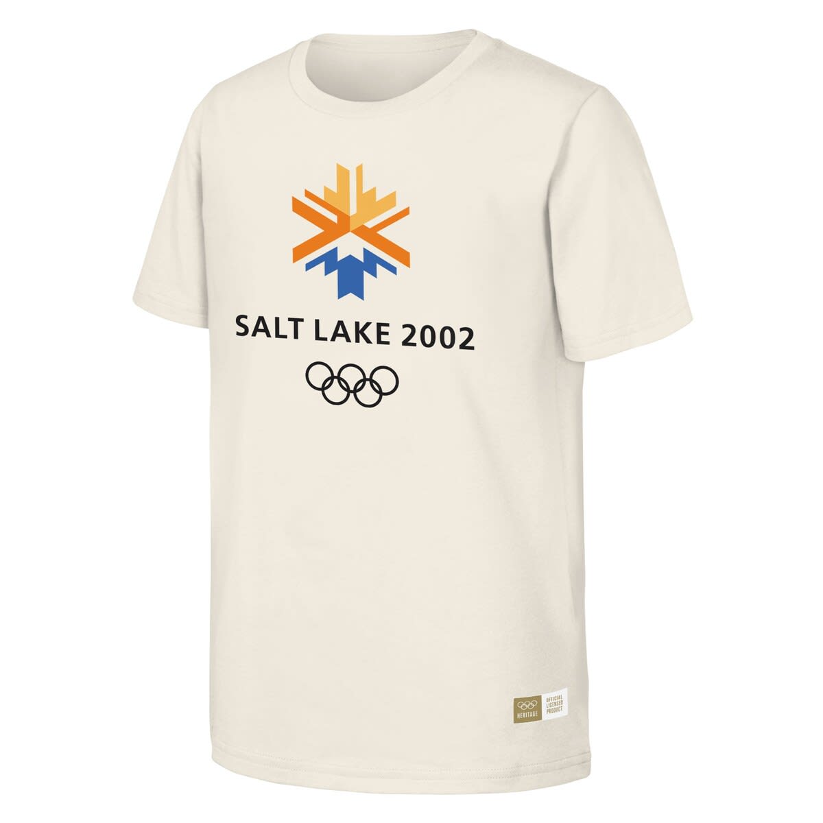 Men's  Natural 2002 Salt Lake Games Olympic Heritage T-Shirt - image 2