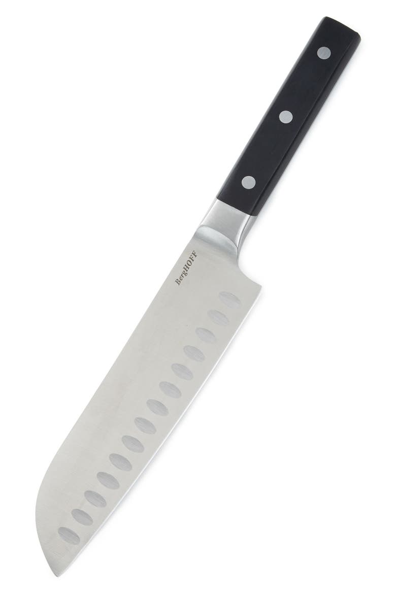 DiNA Gene 7-Inch Santoku Knife, Main, color, BLACK