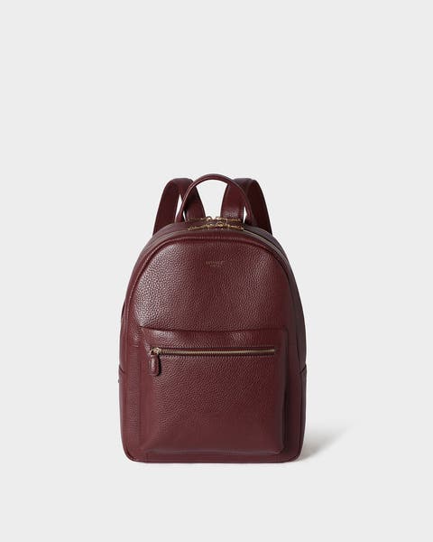 The Adaline Leather Backpack
