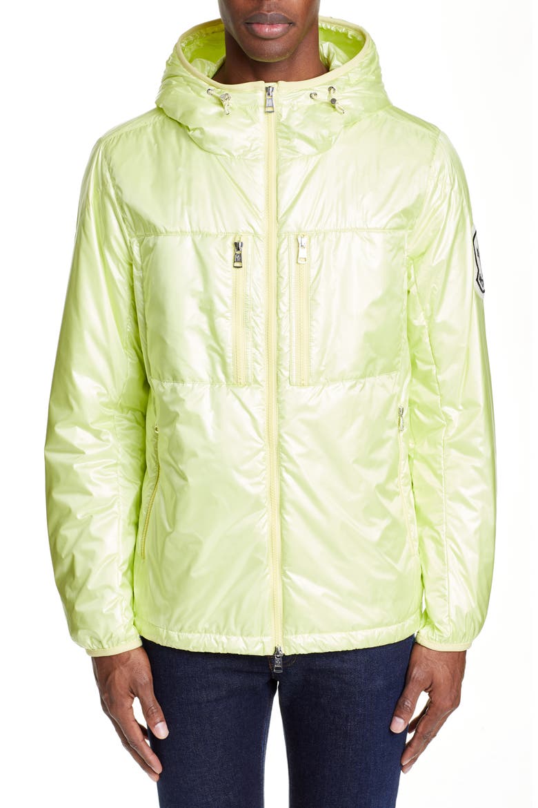 by Moncler Lafond Down Jacket, Alternate, color, NEON YELLOW