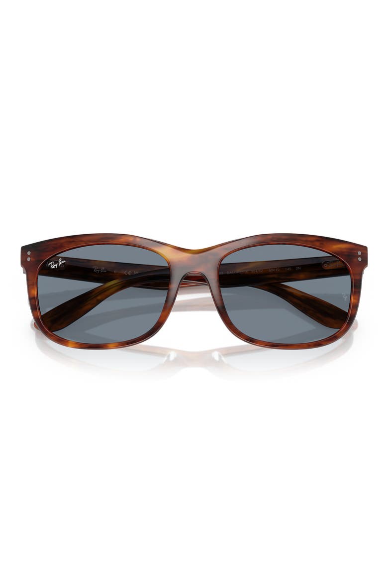60mm Pillow Sunglasses, Alternate, color, STRIPED HAVANA