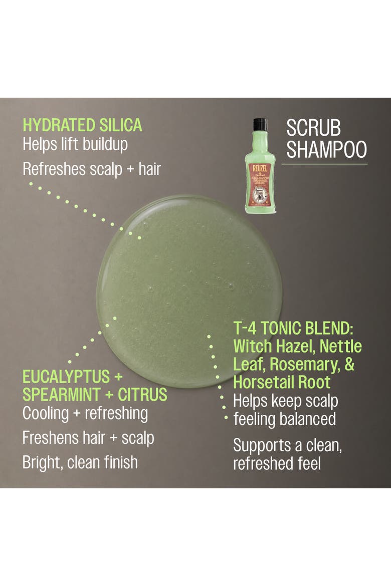 Scrub Shampoo, Alternate, color, 11.83 fl. oz.