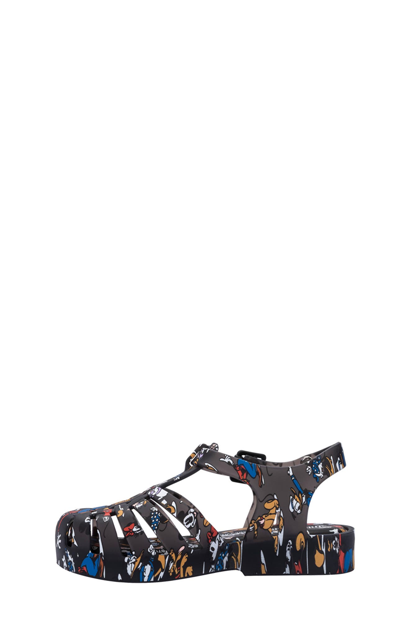 Melissa Kids' Disney<sup>®</sup> Mickey & Friends T-Strap Sandal, Alternate, color, 