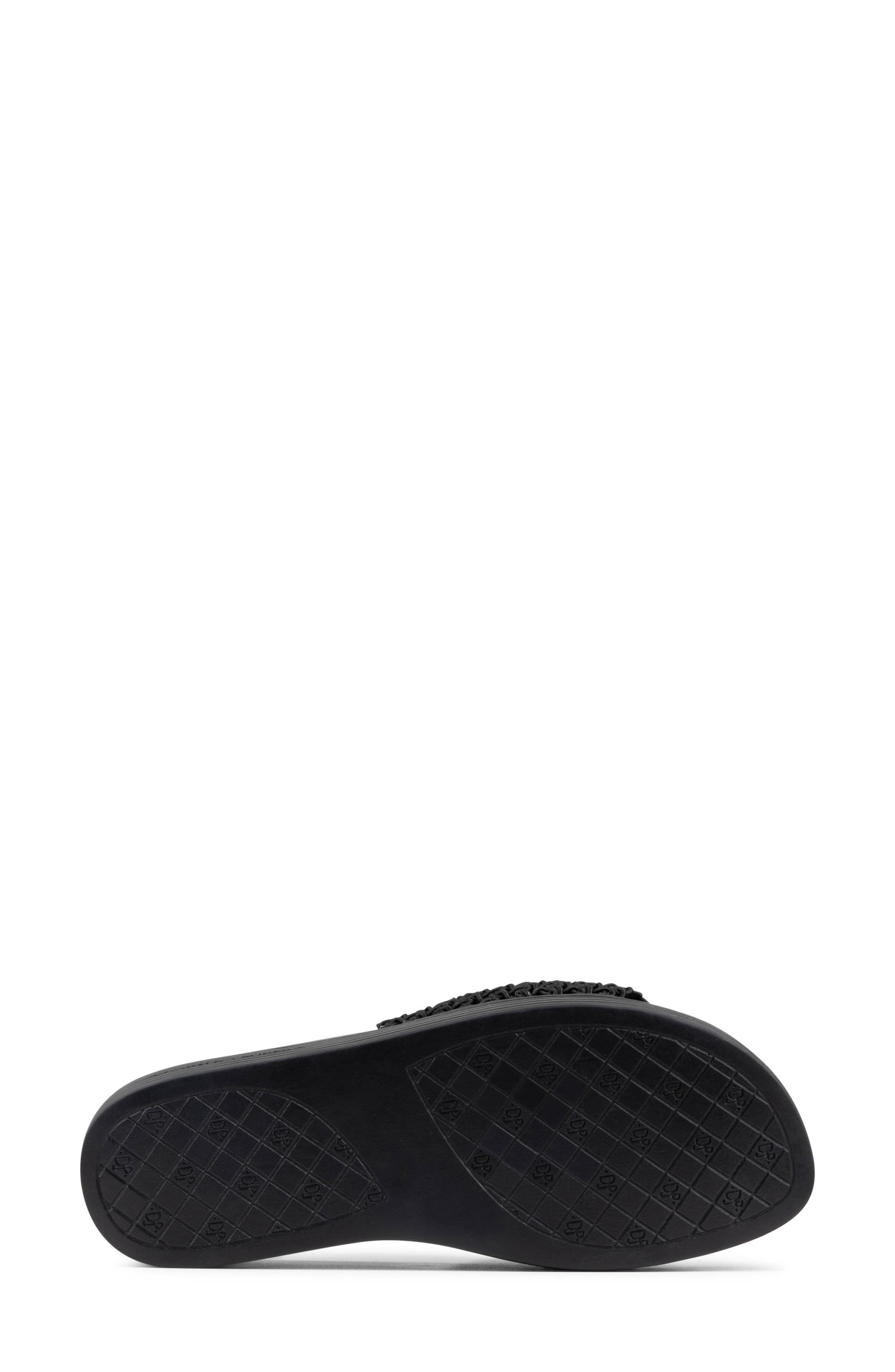 Donald Pliner Frou Platform Wedge Sandal, Alternate, color, Black