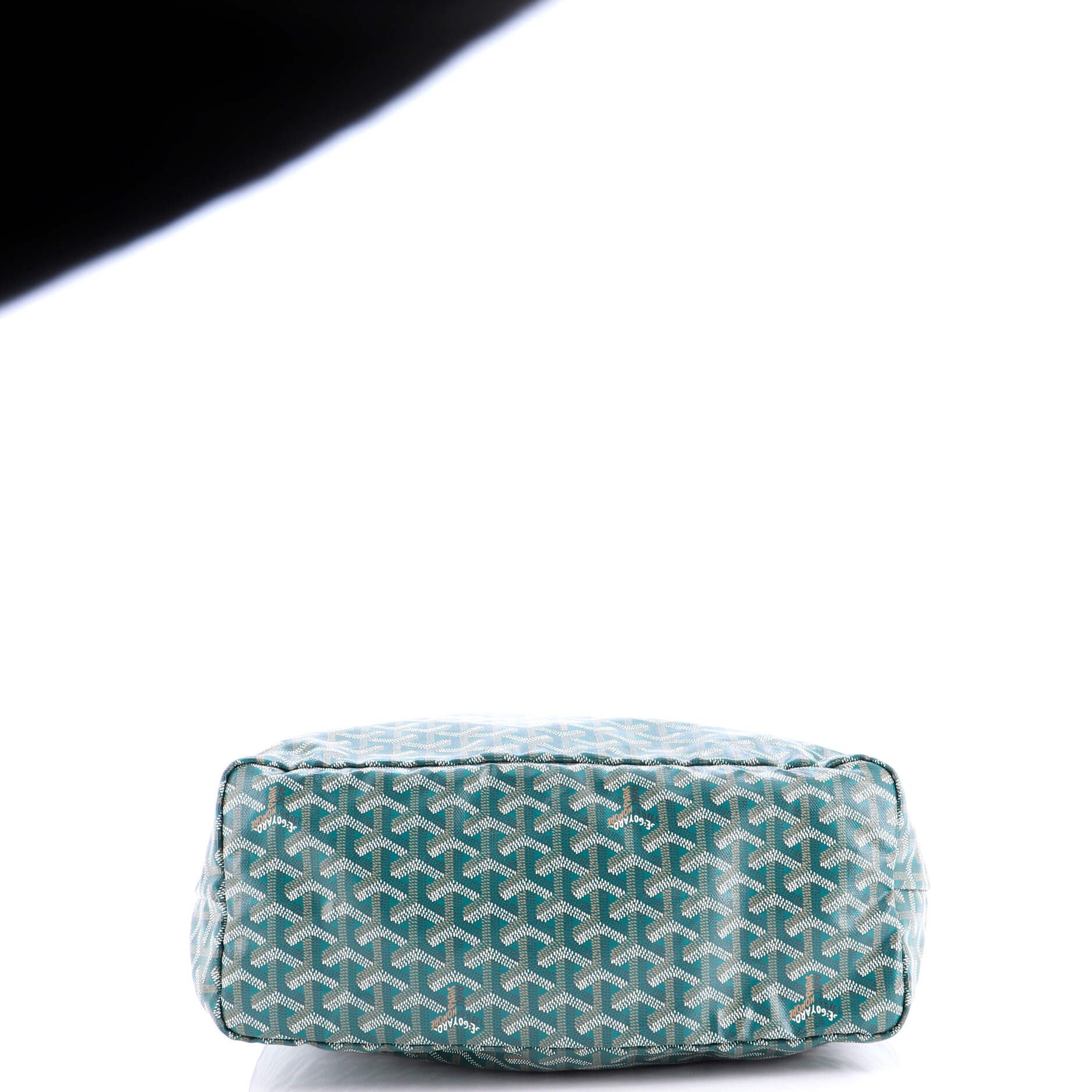 Pre-Owned Goyard Saint Louis Tote Coated Canvas PM, Alternate, color, Green