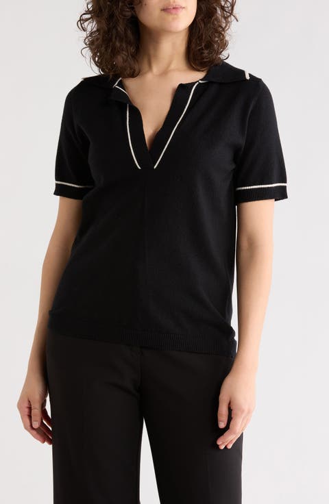 Johnny Collar Polo Sweater