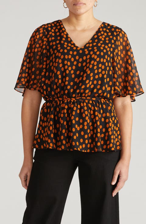 Milou Faux Wrap Top (Plus)