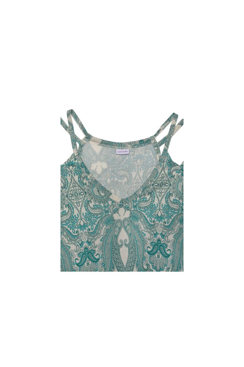 Cold Shoulder Dress, Alternate, color, Green Patterned