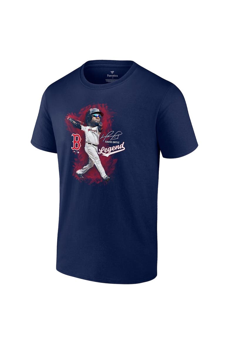 Men's Fanatics Branded David Ortiz Navy Boston Red Sox Legend Graphic T-Shirt, Alternate, color, Navy
