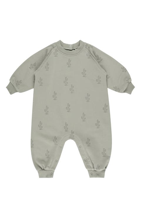 Rylee + Cru Beau Romper - Sea Green main image 0