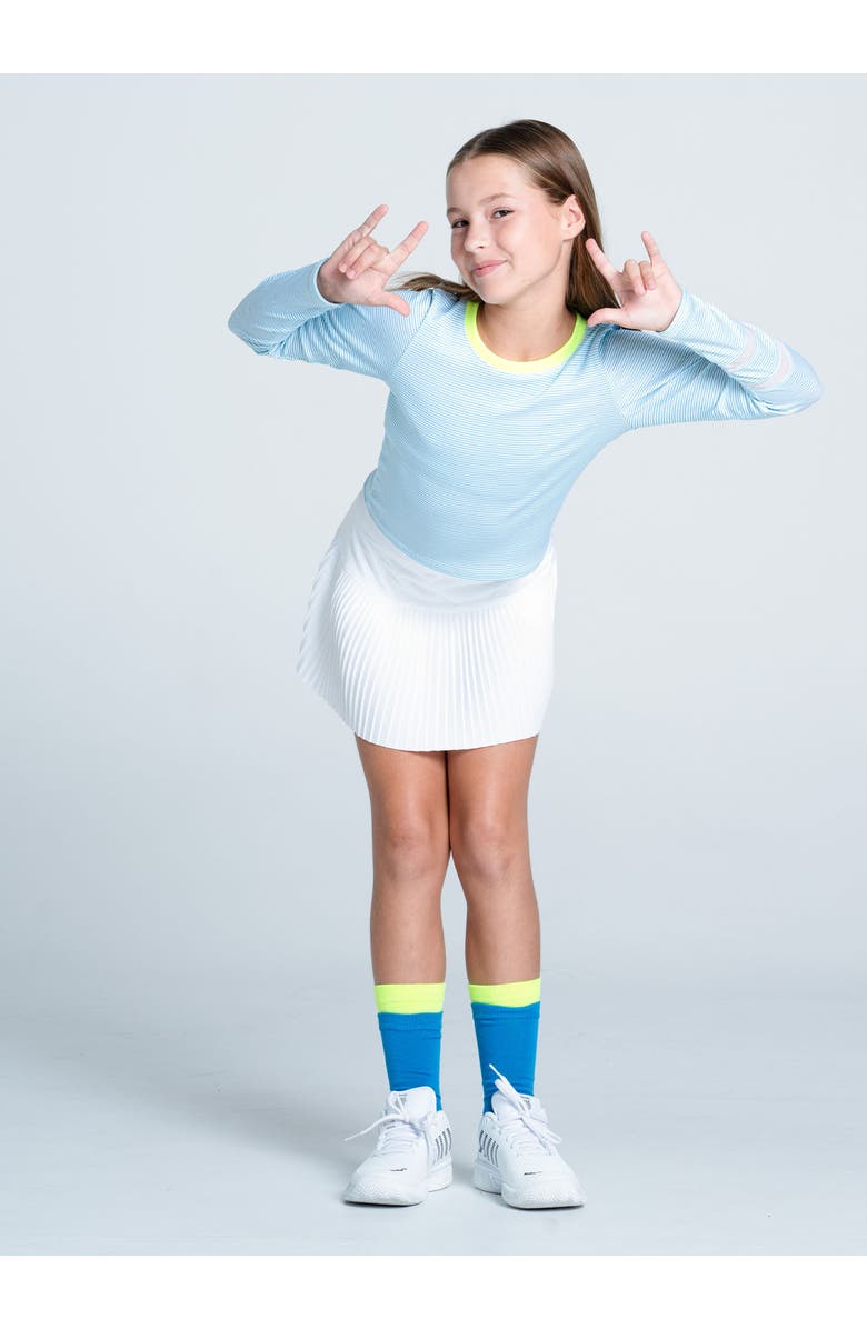 Lucky in Love Victory Streak L/S, Alternate, color, Blue