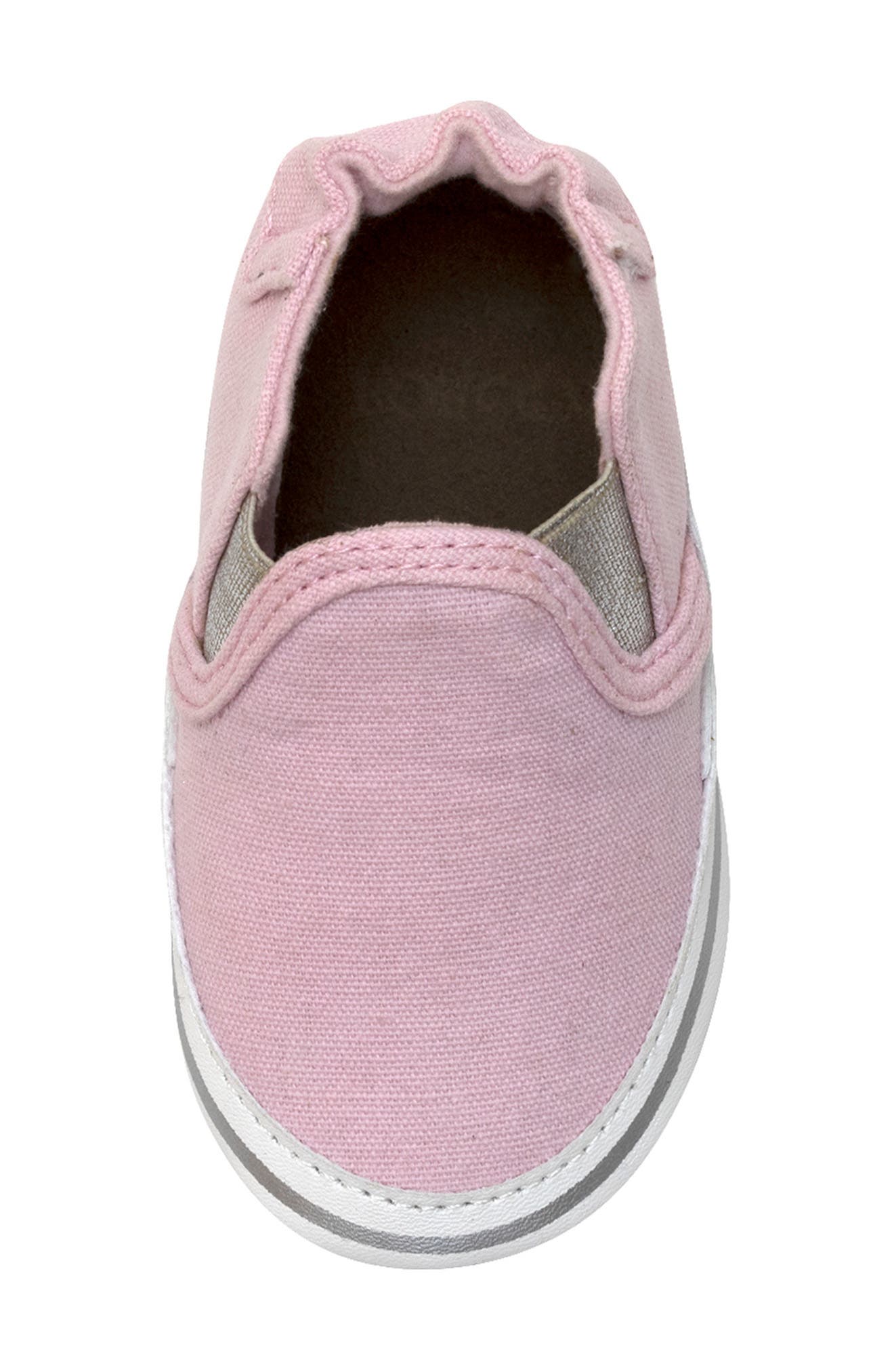 Robeez<sup>®</sup> Leah Crib Shoe, Alternate, color, Light Pink