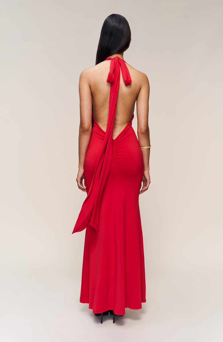 Guizio Siena Maxi Dress, Alternate, color, Red Love