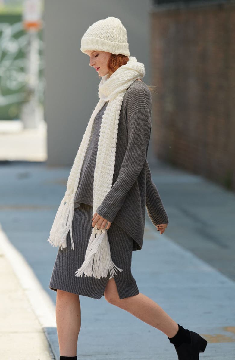 Hinge Chunky Knit Beanie, Alternate, color,