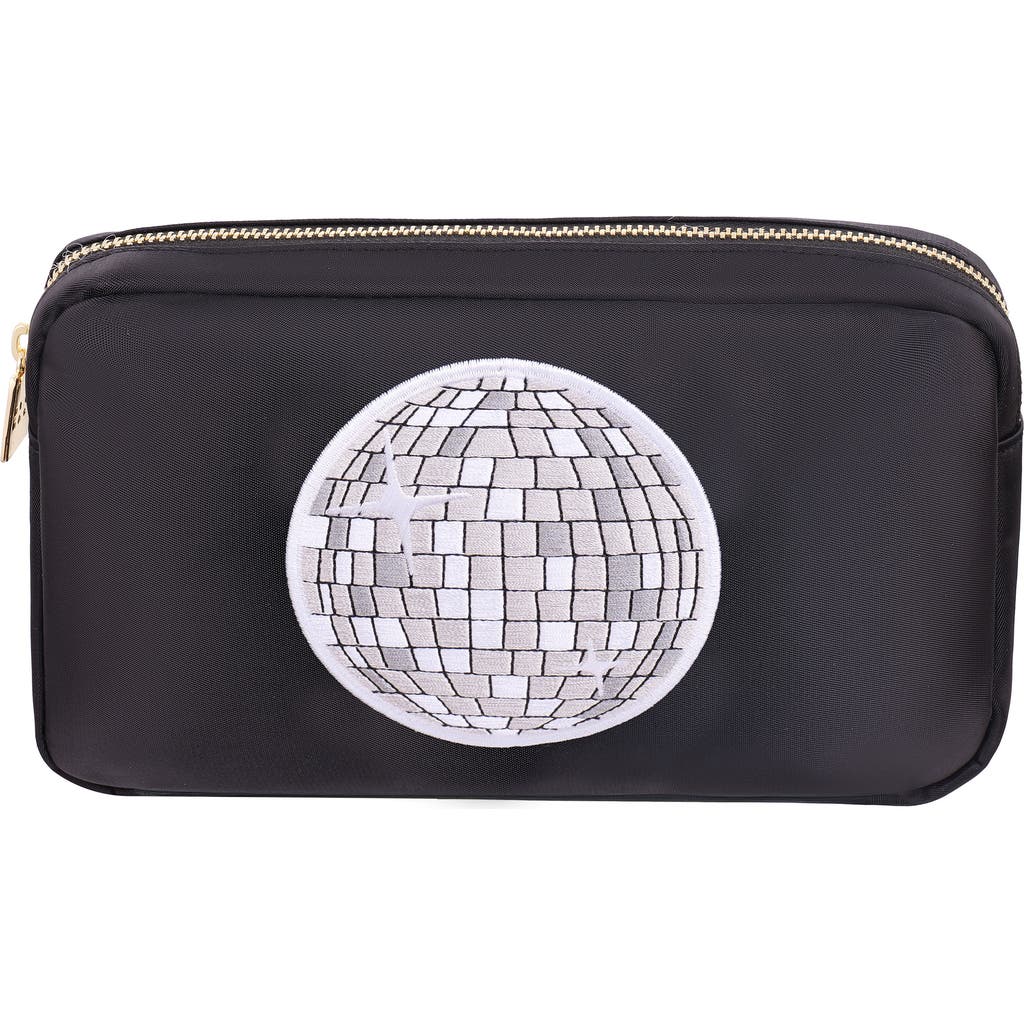 Bloc Bags Medium Disco Ball Cosmetics Bag in Black  product