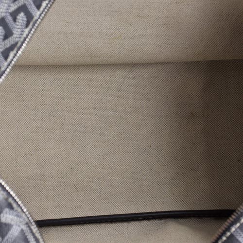 Pre-owned Goyard  Goyard Artois Tote Coated Canvas Pm In Gray