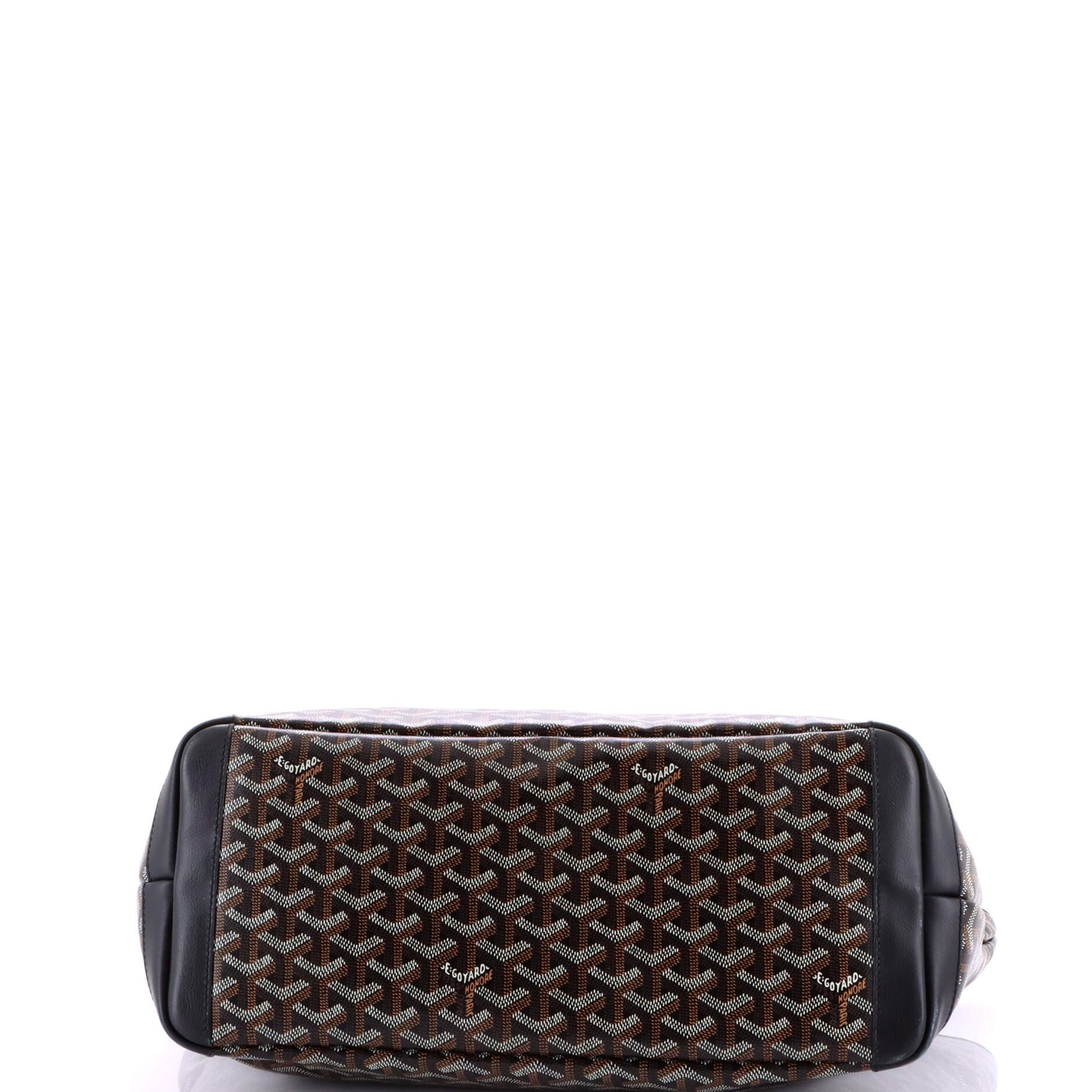 Pre-Owned Goyard Artois Tote Coated Canvas MM, Alternate, color, Black