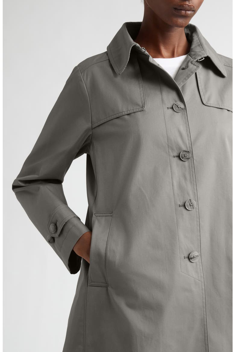 A-Line Cotton Trench Coat, Alternate, color, 2720 TAUPE