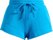 SKIMS Raw Cut French Terry Drawstring Shorts