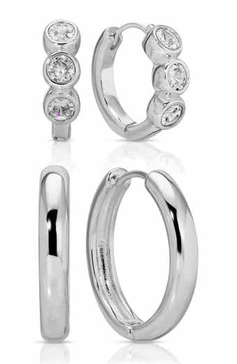 Ettika Set of 2 All In Hoop Earrings