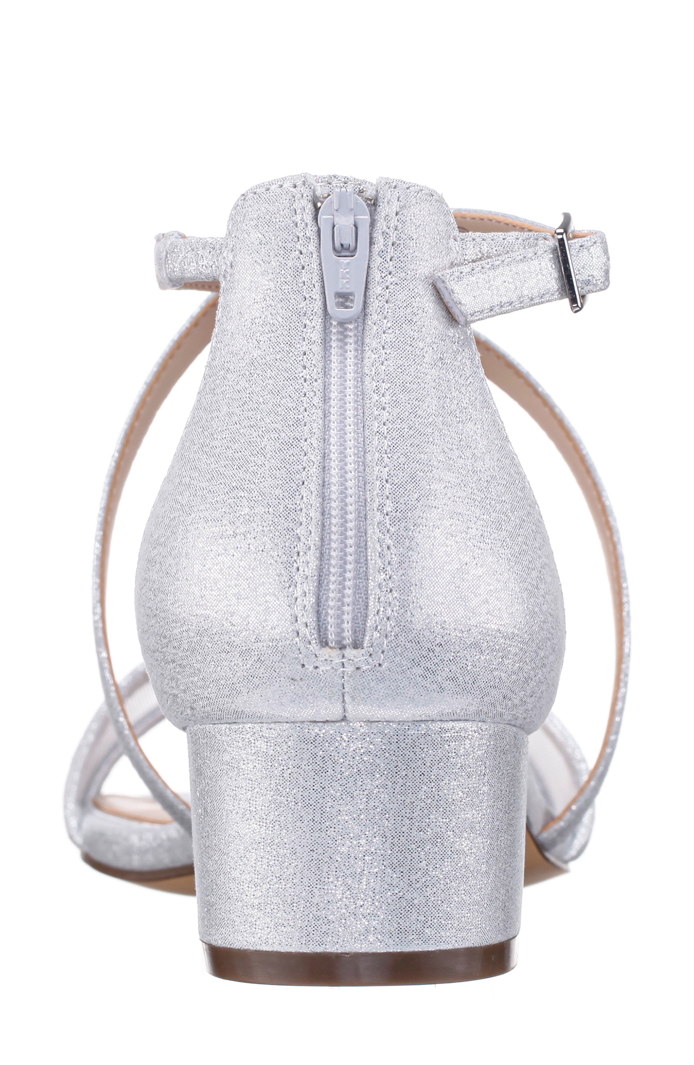 Nina Ginette Sandal, Alternate, color, True Silver