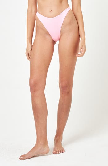 L*space Lspace Leilani Bikini Bottoms In Pink