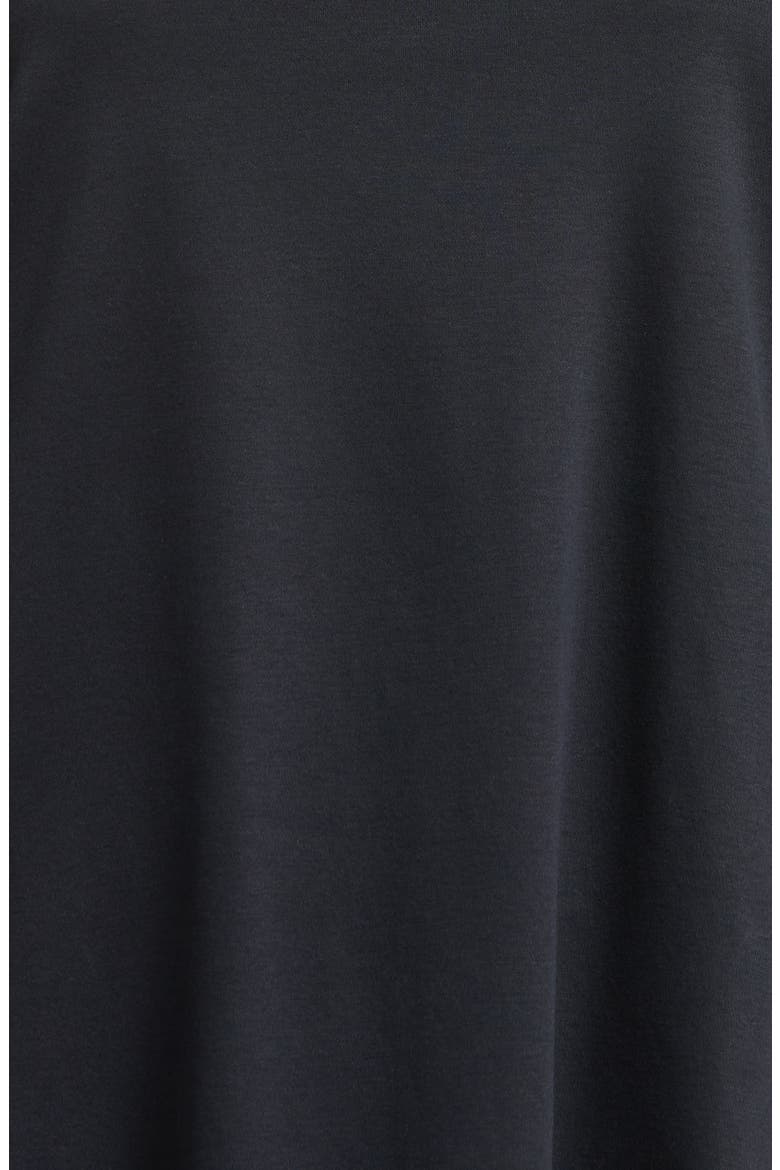 Moments Lace Trim Crop Pajamas, Alternate, color, 019 - BLACK