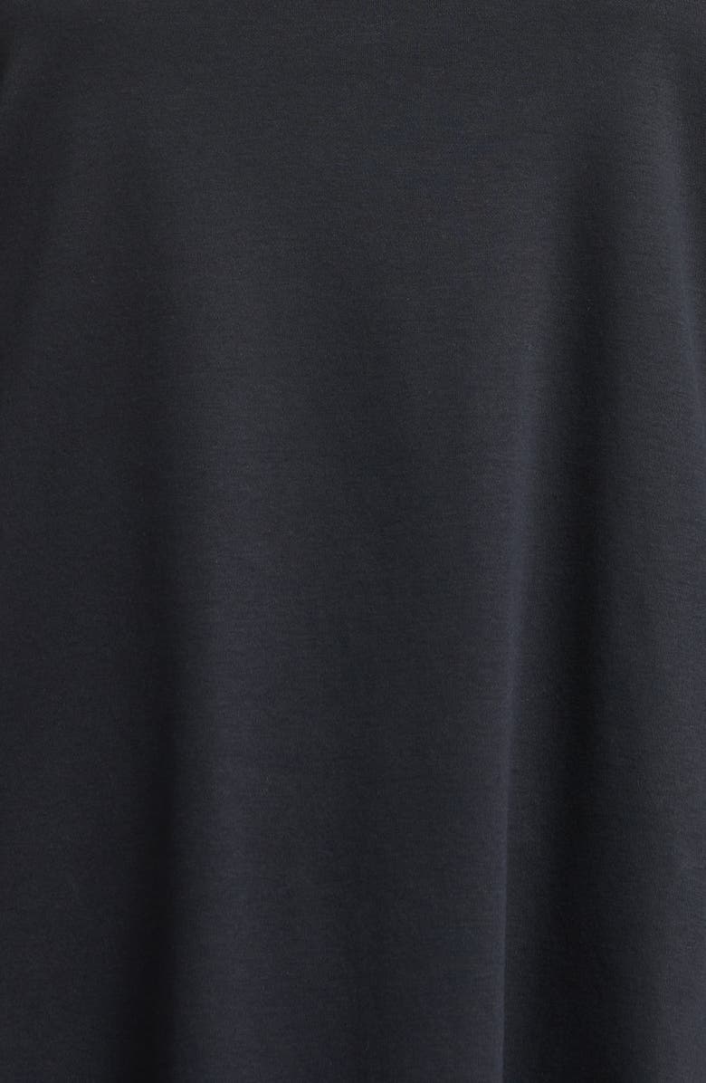 Hanro Moments Lace Trim Crop Pajamas, Alternate, color, 019 - Black