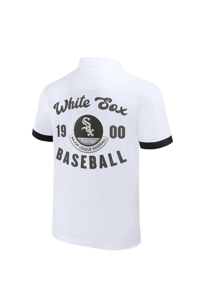 Men's Darius Rucker Collection by Fanatics  White Chicago White Sox Bowling Button-Up Shirt, Alternate, color, White