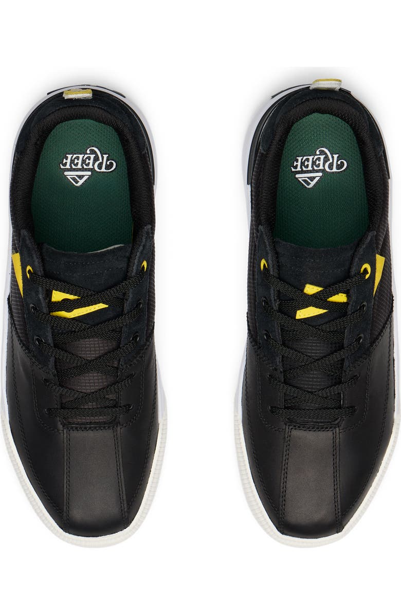 Reef On Shore Pines Golf Sneaker, Alternate, color, Black/ White