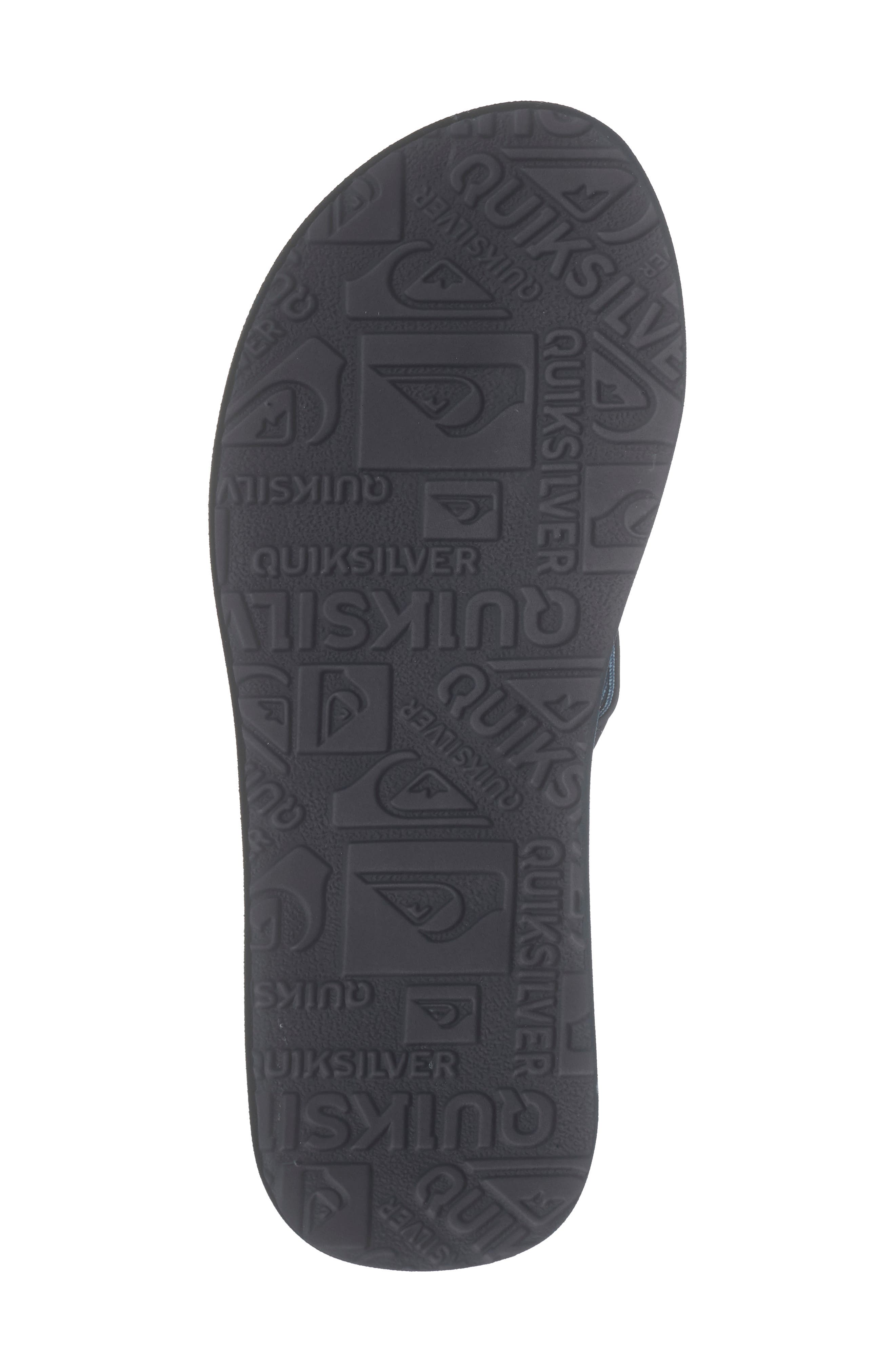 Dune Flip Flop, Alternate, color, MEDIUM BLUE/ DARK BLUE/ AQUA