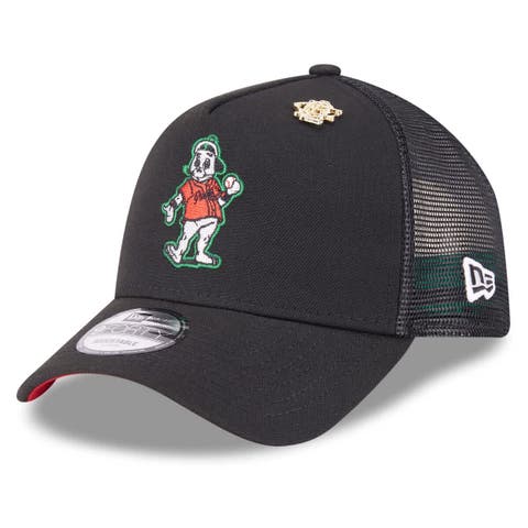 Men's New Era  Black San Francisco Giants 2025 Big League Chew A-Frame 9FORTY Adjustable Trucker Hat