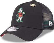 New Era Men's New Era Black San Francisco Giants 2025 Big League Chew A-Frame 9FORTY Adjustable Trucker Hat