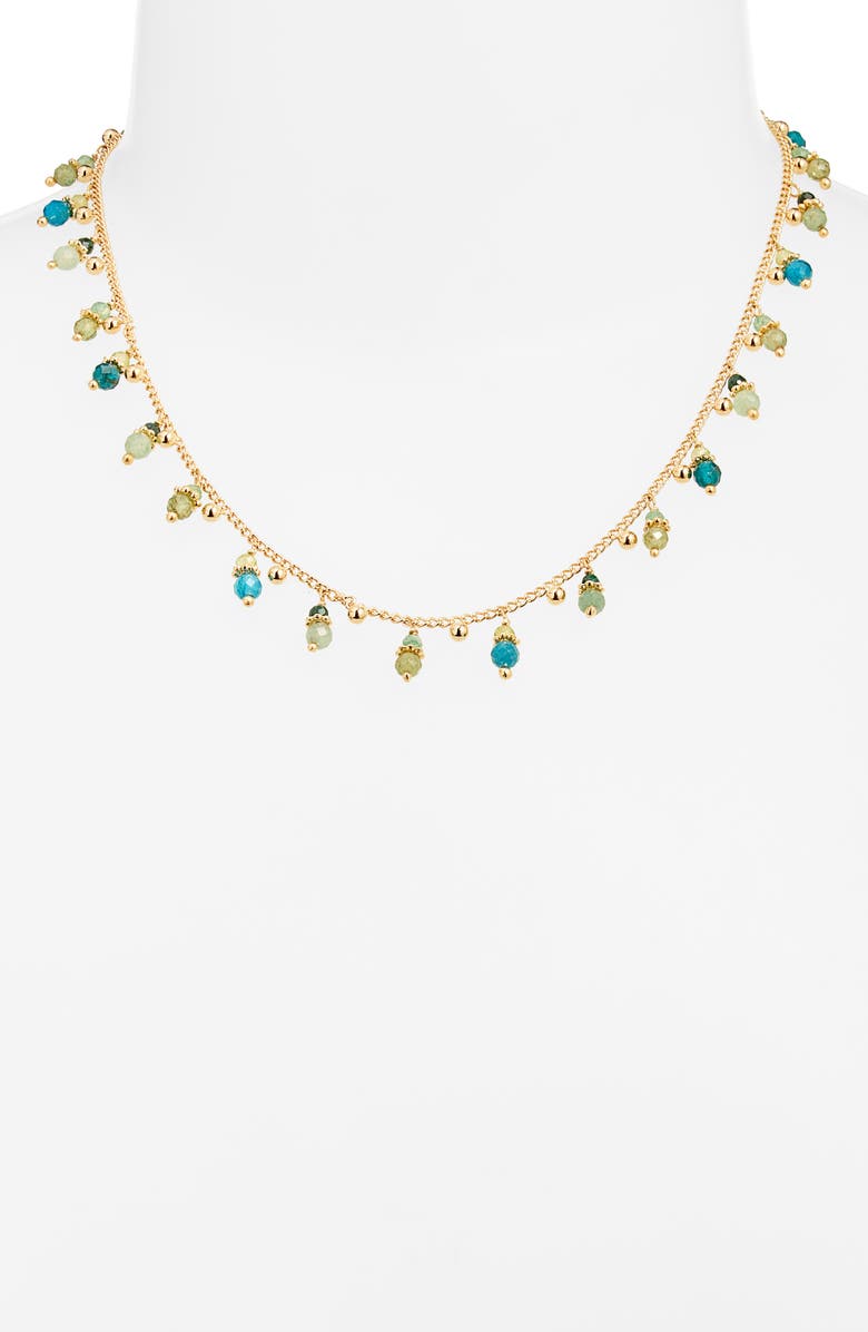 Gas Bijoux Shaky Charm Necklace, Alternate, color,
