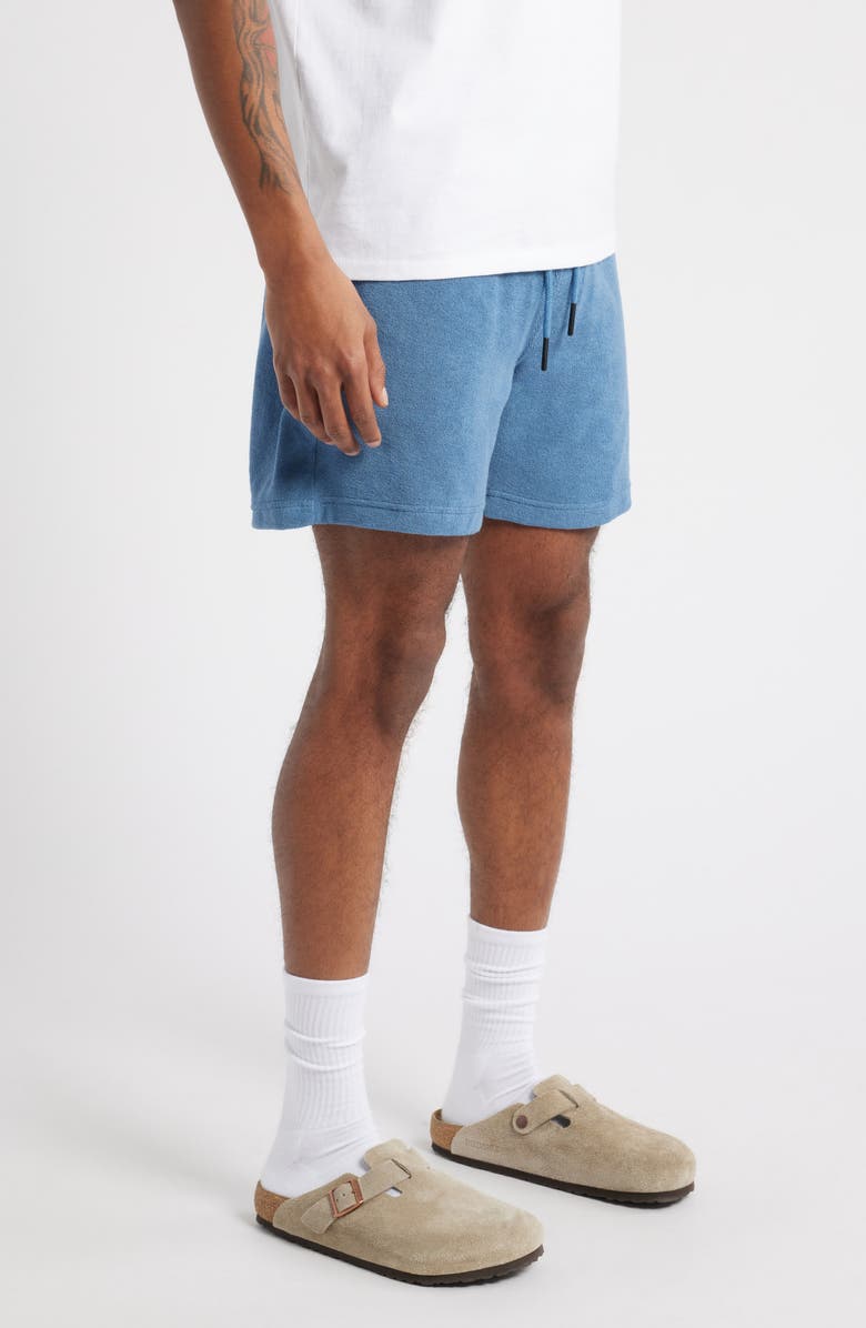 OAS Cotton French Terry Drawstring Shorts, Alternate, color, 