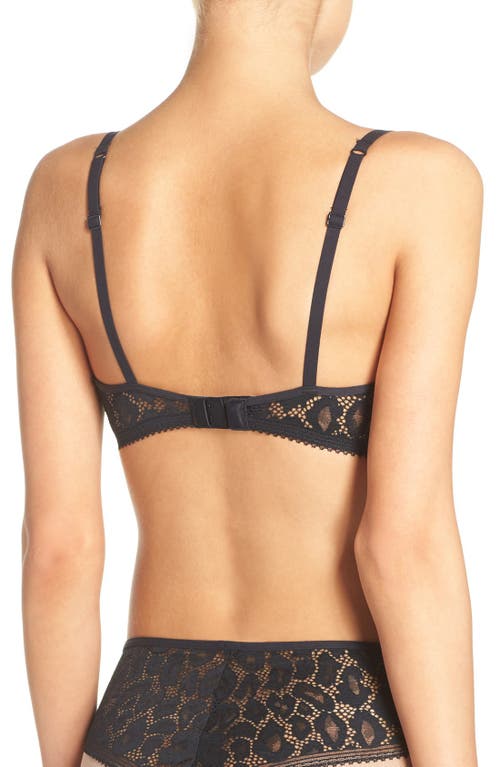 Calvin Klein Tease Underwire Demi Bra In Black