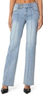 EDIKTED Avril Low Rise Bootcut Jeans