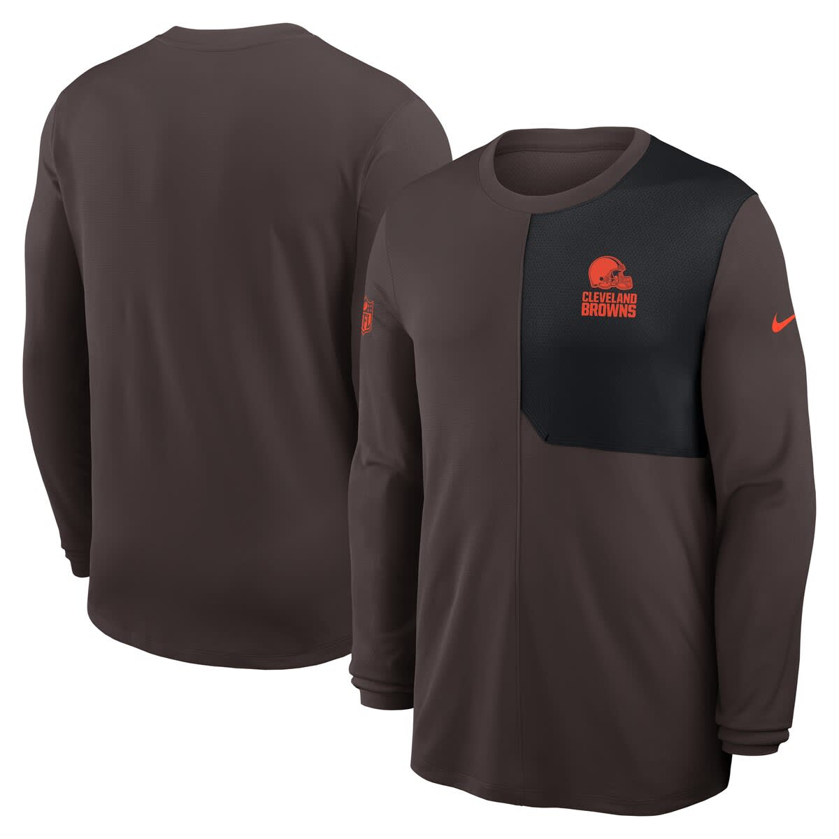 cleveland browns nike long sleeve