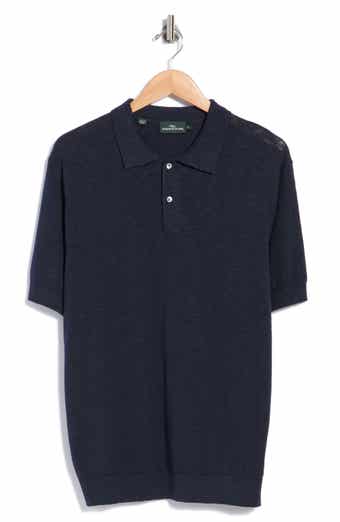 Norris Glacier Cotton & Linen Polo