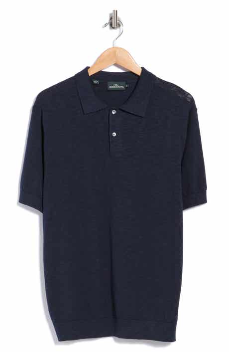Norris Glacier Cotton & Linen Polo