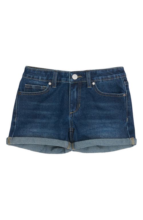 Shop Joe's Kids' Ozzie Cuffed Denim Shorts In Dark Wash